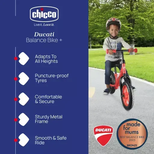 CHICCO TOY BALANCE BIKE SCRAMBLER DUCATI