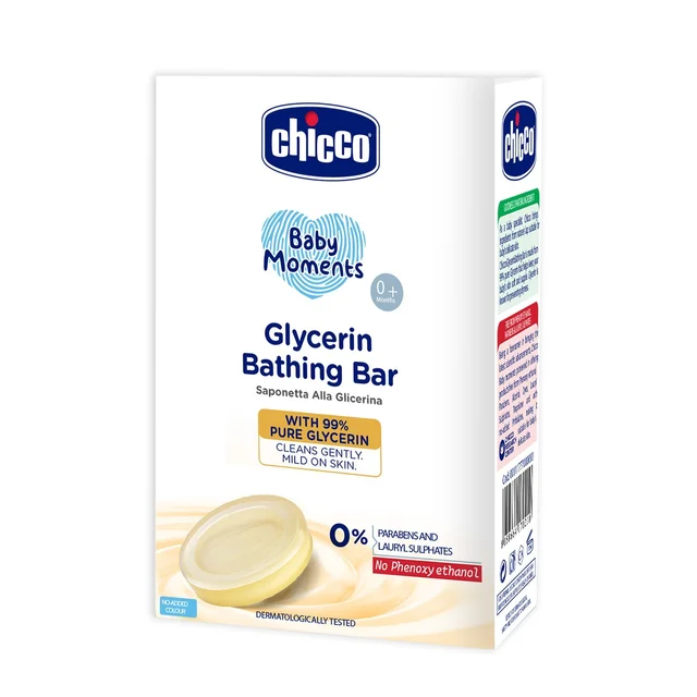 CHICCO BM GLYCERIN BATHING BAR 75G