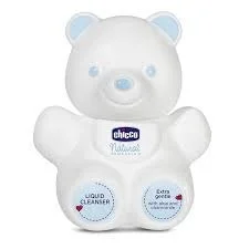 CHICCO BEAR LIQUID CLEANSER NAT SENS 300ML INTL