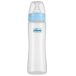 CHICCO BOTTLE FEED EASY 250ML BLUE MEDIUM 2M+