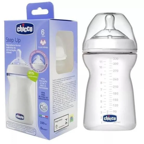 CHICCO FEEDING BOTTLE NF PP 6M+ 330ML BOY