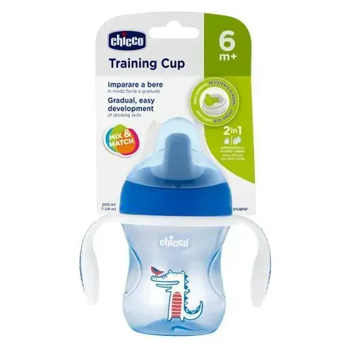 CHICCO TRAINING CUP 6M+ BOY PACK1