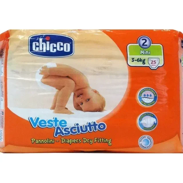 CHICCO DRY DIAPERS CHICCO NAPPIES MINI 25