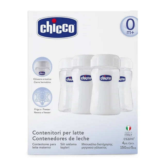 Chicco CHICCO MILK CONTAINER WELLBEING SILICONE