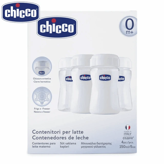 Chicco CHICCO MILK CONTAINER WELLBEING SILICONE