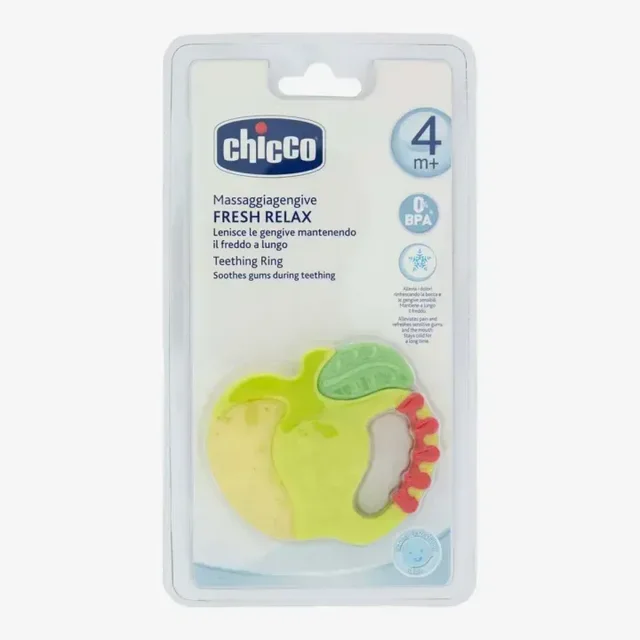 CHICCO FRESH RELAX TEETHING RING 4M+