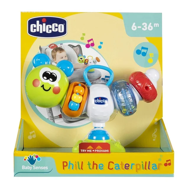 CHICCO BS HIGHCHAIR TOY CATERPILLAR