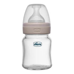Chicco CHICCO WB GLASS BOTTLE 120 ML BLUE