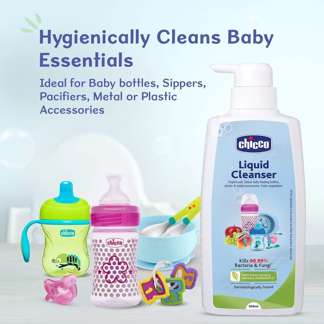 Chicco CHICCO LIQUID CLEANSER 500ML BOTTLE