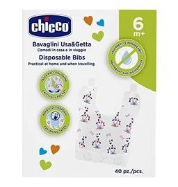 Chicco CHICCO DISPOSABLE BIBS 40PCS