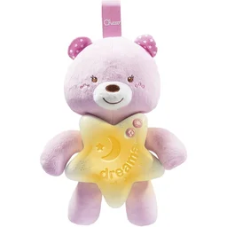CHICCO TOY FIRST DREAMS GOODNIGHT BEAR PINK