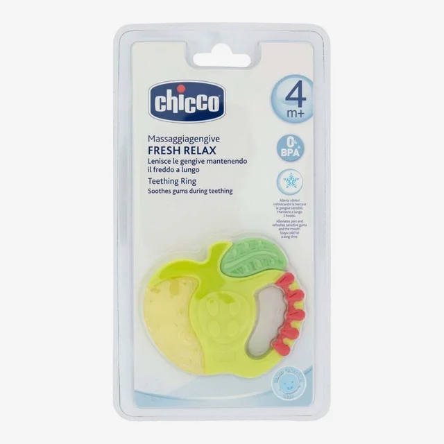CHICCO FRESH RELAX TEETHING RING 4M+