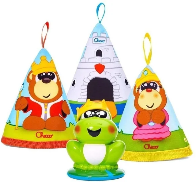 CHICCO TOY TEDDY BEARS SURPRISE CONES