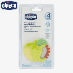 CHICCO FRESH RELAX TEETHING RING 4M+