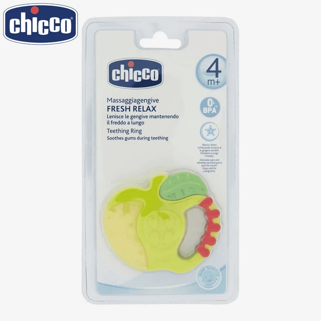 CHICCO FRESH RELAX TEETHING RING 4M+