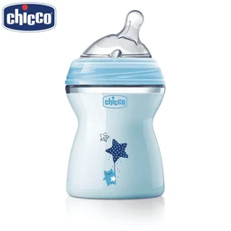 Chicco CHICCO NATURALFEELING FBOTTLE 2M+ 250ML BLUECOL