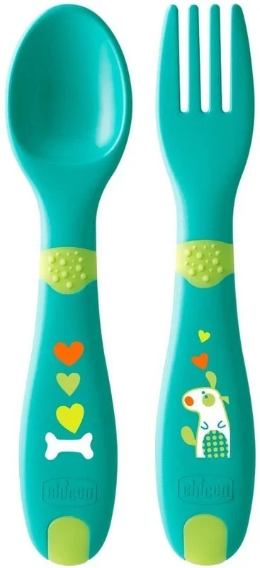 CHICCO FIRST CUTLERY 12M+ NEUTRAL