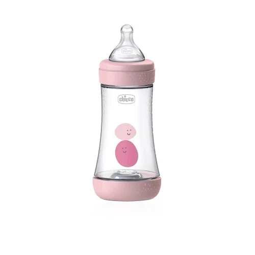 CHICCO F.BOTTLE PERFECT5 PP GIRL 240 MED SIL CL2