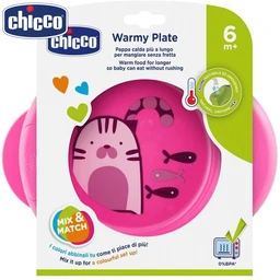 CHICCO WARMY PLATE 6M+ GIRL