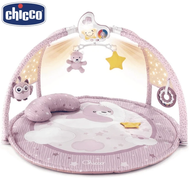 CHICCO TOY FD ENJOY COLORS PLAYGYM PINK