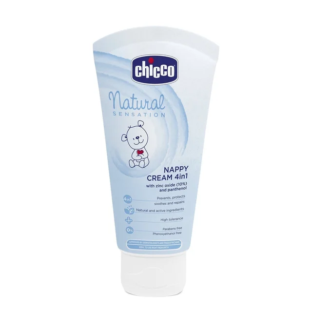 CHICCO NAPPY CREAM 4IN1NAT SENS 100ML INTL