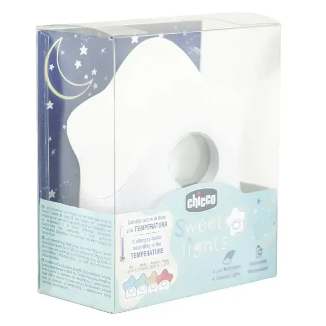 CHICCO NIGHT LIGHT STAR THERMOMETER