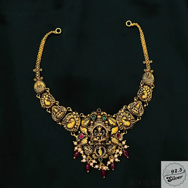 3D Temple Jewellery South Necklace - NCK12-03