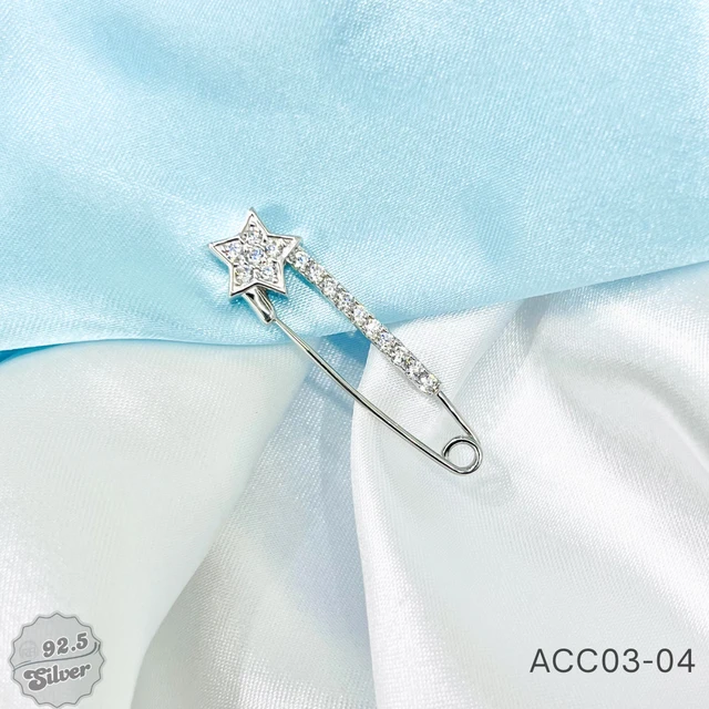 Sparkle CZ Saree Pins - ACC03-04