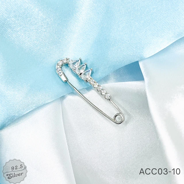 Sparkle CZ Saree Pins - ACC03-10