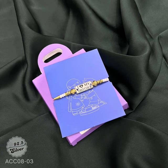 Fancy 925 Silver Rakhi - ACC08-03