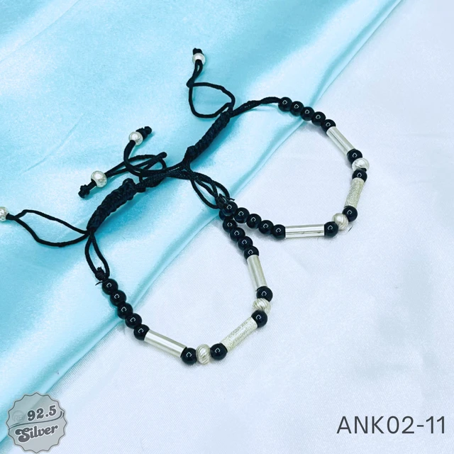 Mystic Black Thread Anklets - ANK02-11