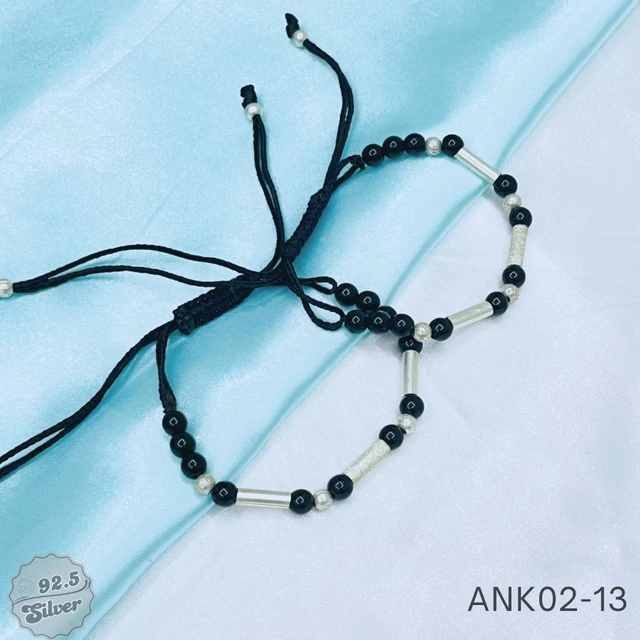 Mystic Black Thread Anklets - ANK02-13