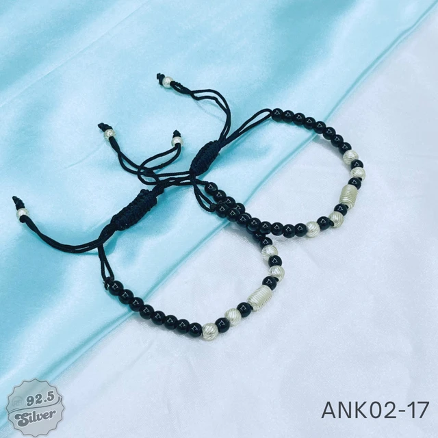 Mystic Black Thread Anklets - ANK02-17