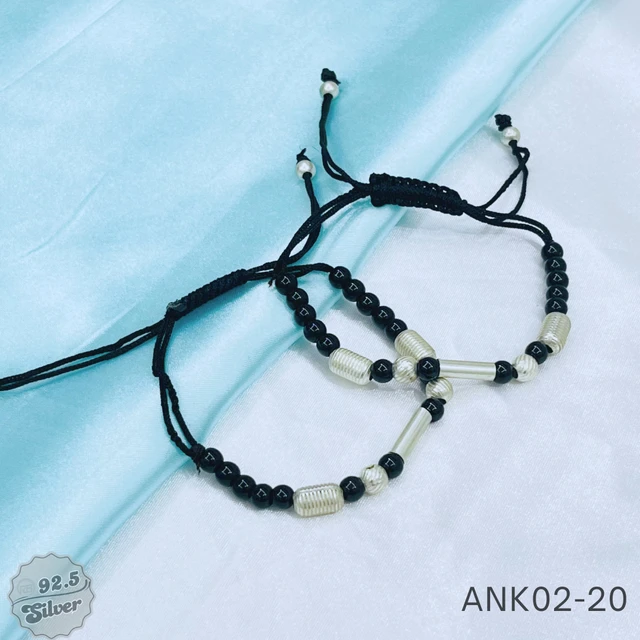 Mystic Black Thread Anklets - ANK02-20