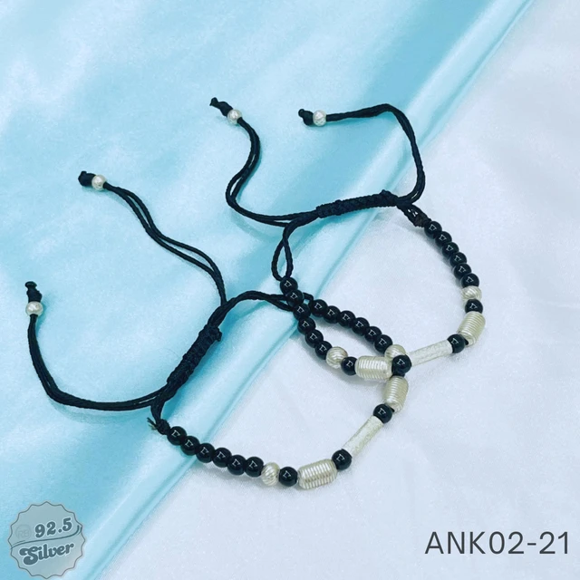 Mystic Black Thread Anklets - ANK02-21