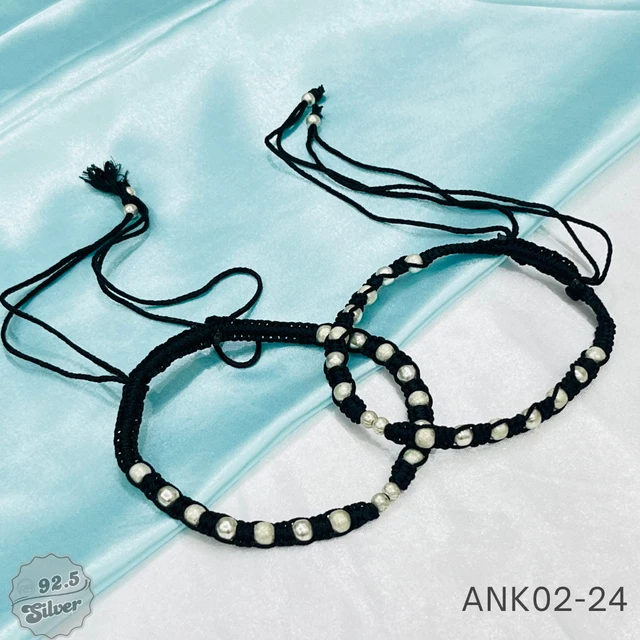 Mystic Black Thread Anklets - ANK02-24