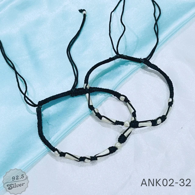Mystic Black Thread Anklets - ANK02-32