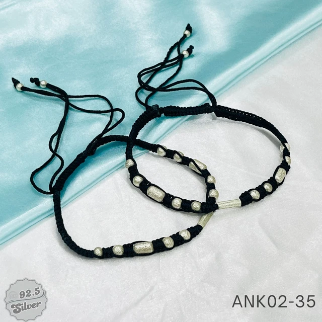 Mystic Black Thread Anklets - ANK02-35