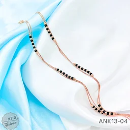 Roselle CNC Crystal Anklet - ANK13-04