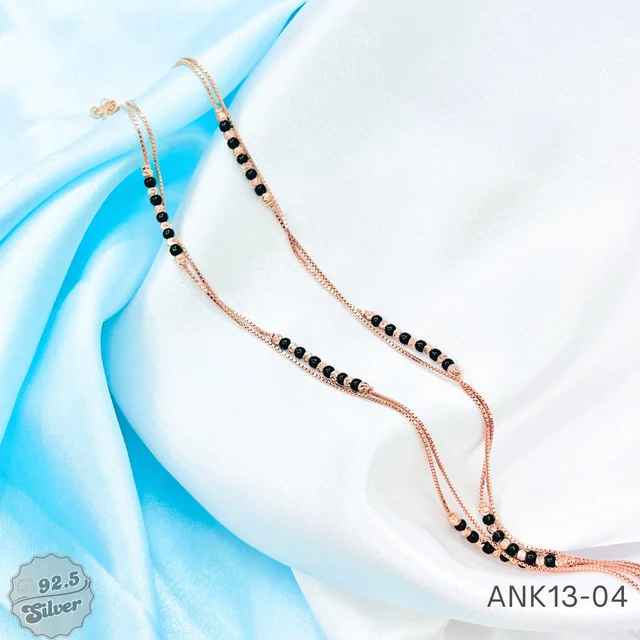Roselle CNC Crystal Anklet - ANK13-04