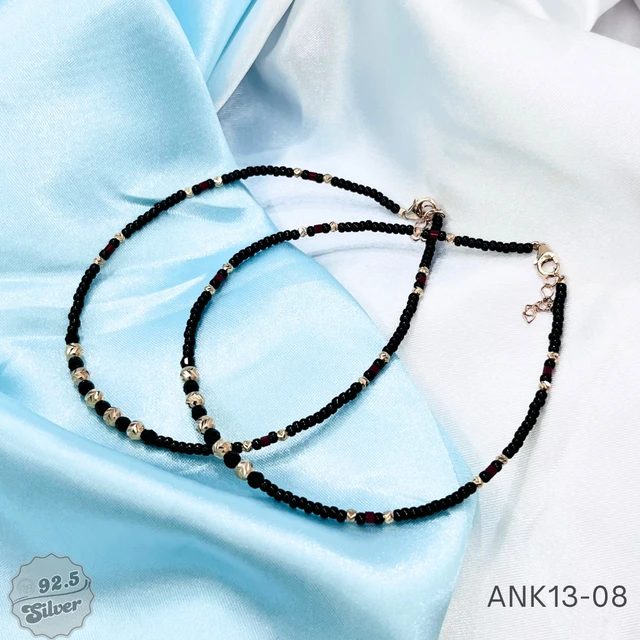 Rose Gold CNC Crystal Anklets - ANK13-08