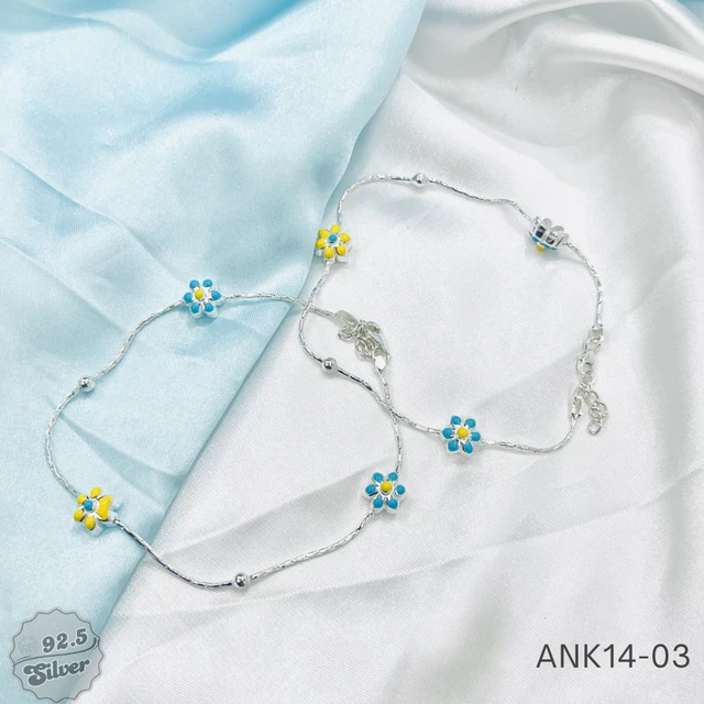 Enamel Fancy Anklets - ANK14-03