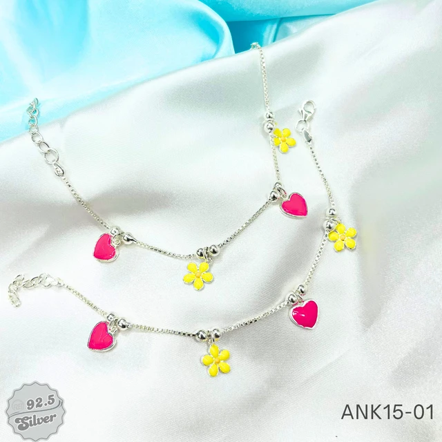 Baby Enamel Anklets - ANK15-01