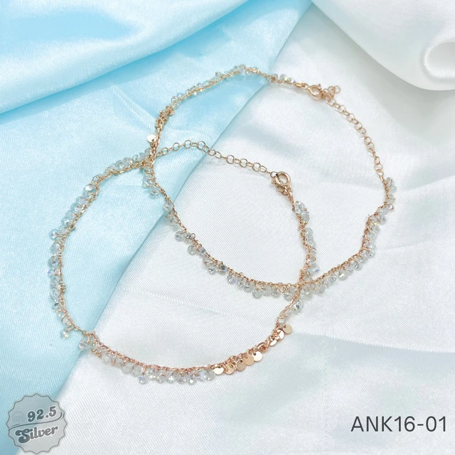RoseGold Charms Anklets - ANK16-01