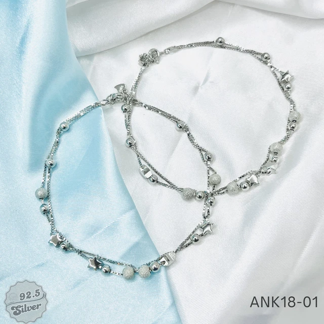 Dual Layer Italian Anklets - ANK18-01
