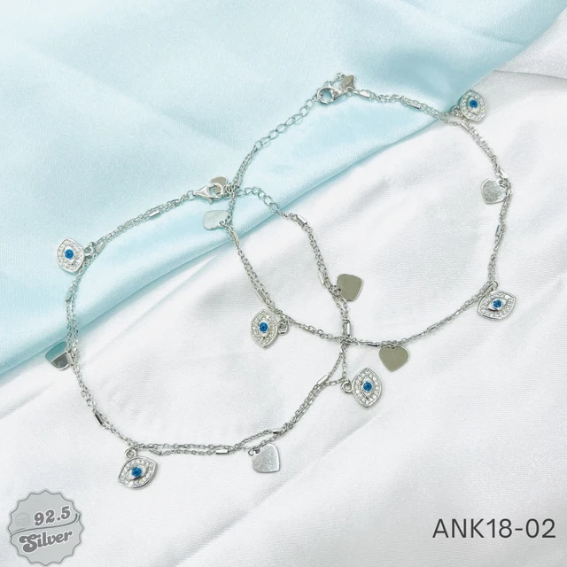 Dual Layer Italian Anklets - ANK18-02