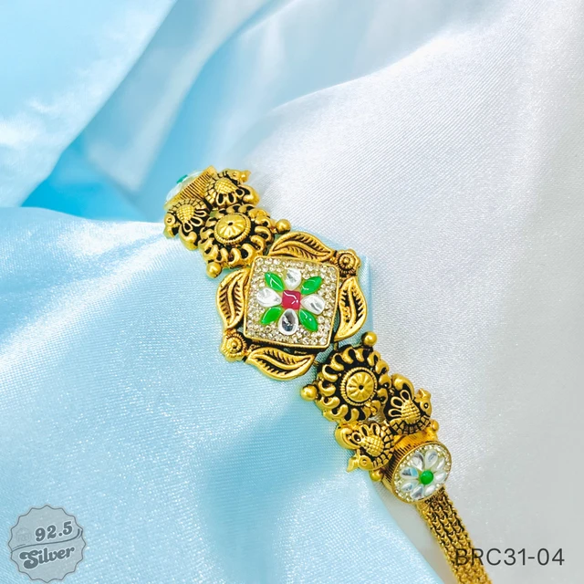 Designer Gold-Plated Bracelets - BRC31-04