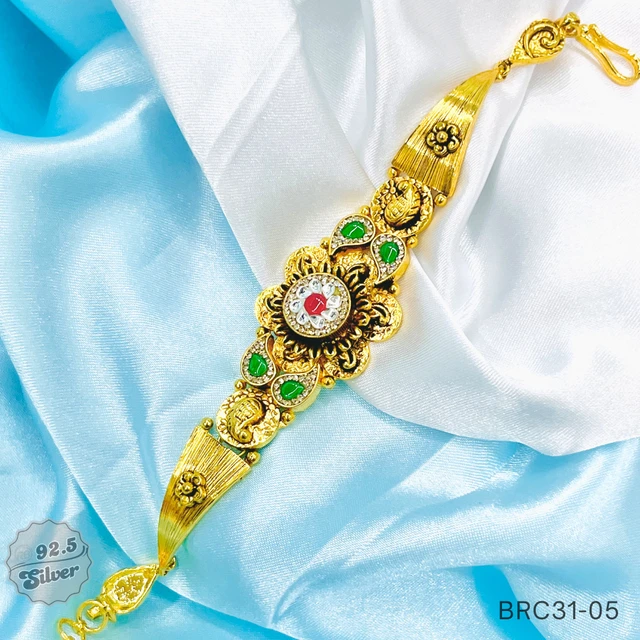 Designer Gold-Plated Bracelets - BRC31-05