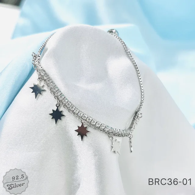 Charm Tennis Bracelet - BRC36-01