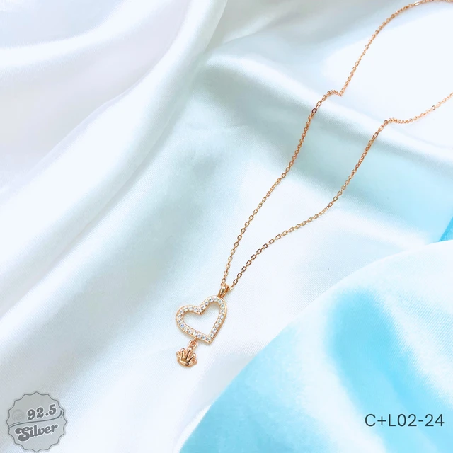 Bling Fusion Chain & Locket Set - C+L02-24